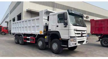 Sinotruk Howo 371 8X4 Dump Truck will be shipped to Philippines