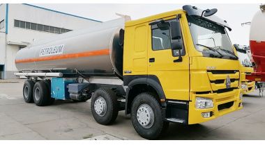 Howo Sinotruk 371 Fuel Tanker Truck will be sent to Philippines Cebu