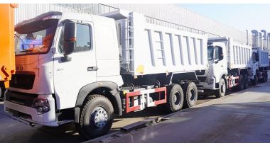 Howo A7 371 Dump Truck will be sent to Philippines Iloilo City