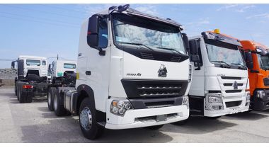 CNHTC Howo A7 6x4 Tractor Head will be shipped to Philippines Davao City
