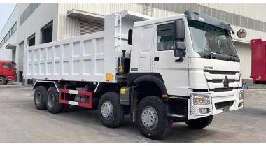 Sinotruk Howo 371 8x4 Tipper Truck will be shipped to Philippines Manila