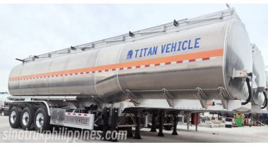 3 Axle Aluminum Fuel Tanker Trailer will be sent to Philippines Manila