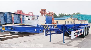 40 Ft Conatiner Chassis will be sent to Philippines