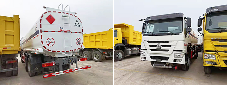 howo 371 fuel tank truck