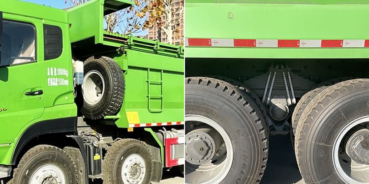 sinotruk u-shape dump truck