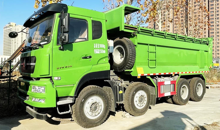 sinotruk u-shape dump truck