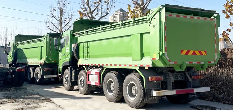 sinotruk u-shape dump truck