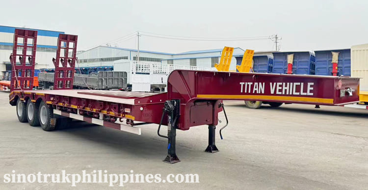 3 Axle 40 Feet Low Bed Trailer for sale in Philippines
