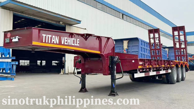 3 Axle 40 Feet Low Bed Trailer for sale in Philippines