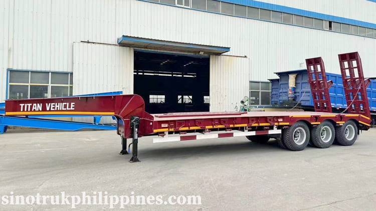 3 Axle 40 Feet Low Bed Trailer for sale in Philippines