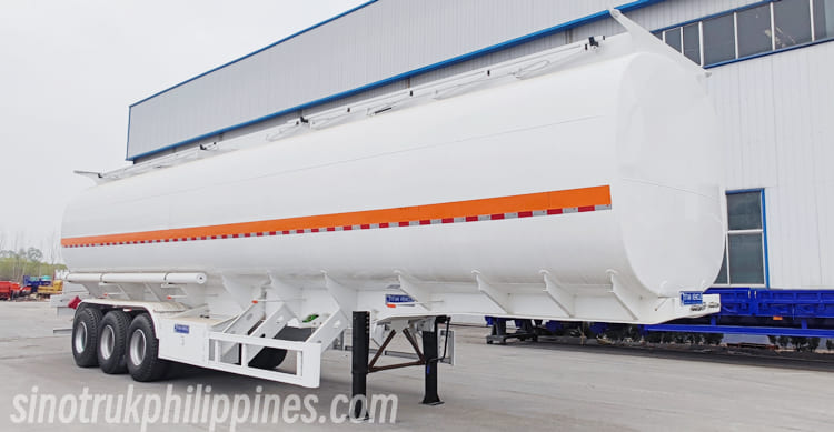45000 Liters Oil Tanker Semi Trailer for Sale Philippines 