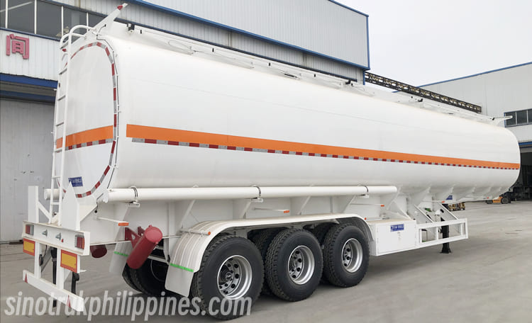 45000 Liters Oil Tanker Semi Trailer for Sale Philippines 