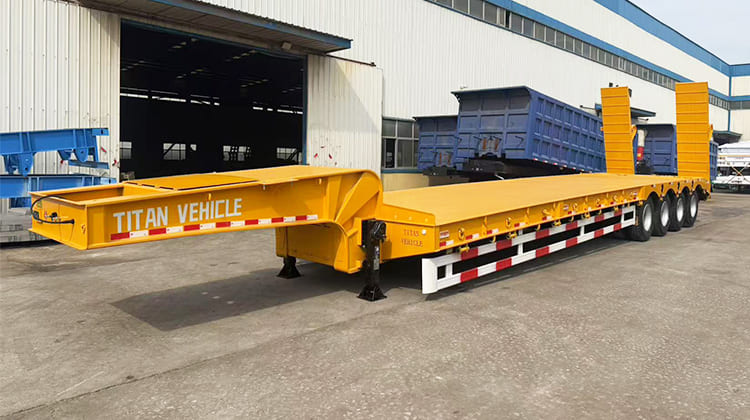4 Axle Lowbed Trailer for Sale Philippines