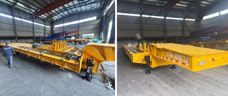 4 Axle Lowbed Trailer for Sale Philippines