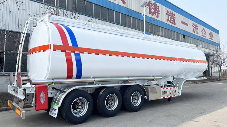 Tri Axle Fuel Tanker Trailer Manufacturers for Sale in Philippines