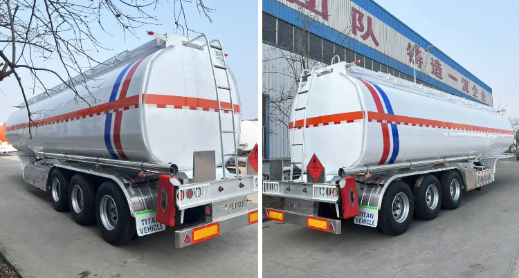 Tri Axle Fuel Tanker Trailer Manufacturers for Sale in Philippines