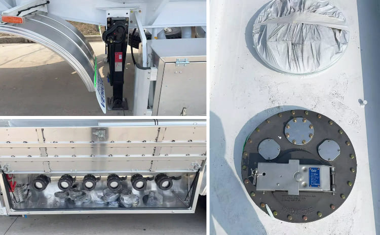 Tri Axle Fuel Tanker Trailer Manufacturers for Sale in Philippines