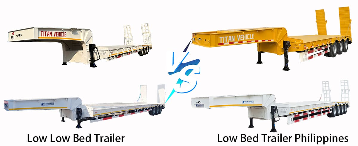 Low Low Bed Trailer for Sale in Philippines