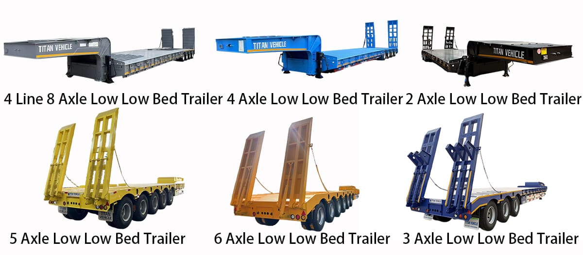 Low Low Bed Trailer for Sale in Philippines