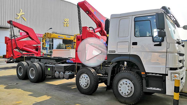 Howo Truck 371 | Howo Sidelifter Truck for Sale in Philippines Manila