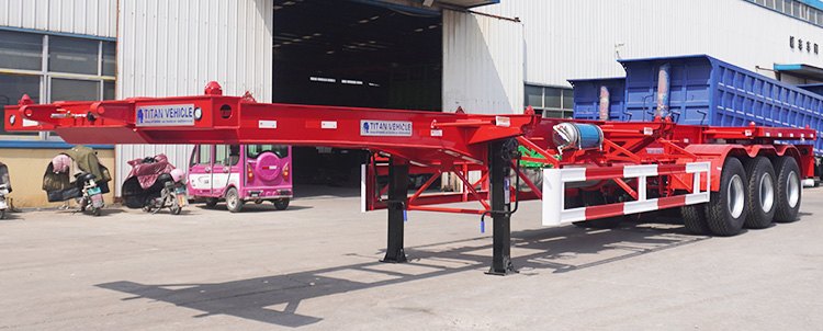40 Ft Container Chassis for Sale | Intermodal Container Chassis Price in Philippines 