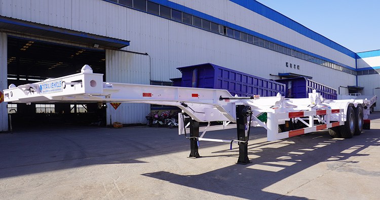 2 Axle 40Ft Skeleton Trailer for Sale in Philippines Manila