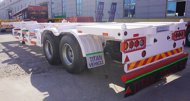 2 Axle 40Ft Skeleton Trailer for Sale in Philippines Manila