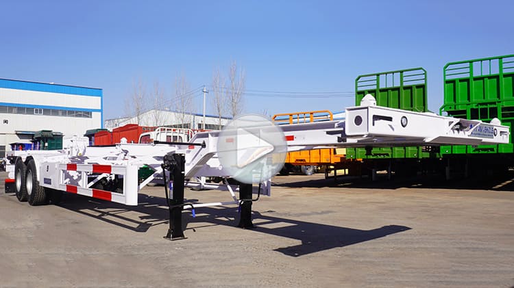 2 Axle 40Ft Skeleton Trailer for Sale in Philippines Manila