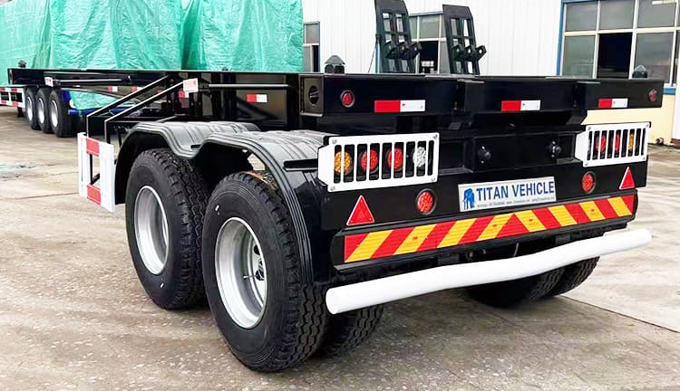 2 Axle Skeletal Container Chassis 20Ft for Sale in Philippines Cebu