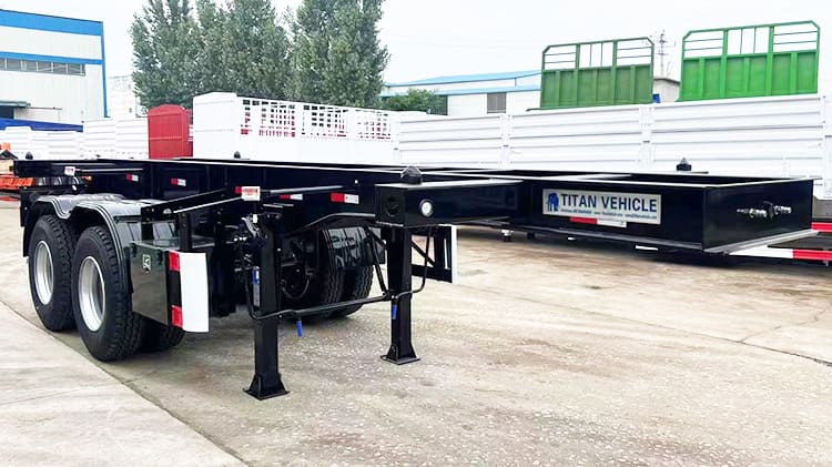 2 Axle Skeletal Container Chassis 20Ft for Sale in Philippines Cebu