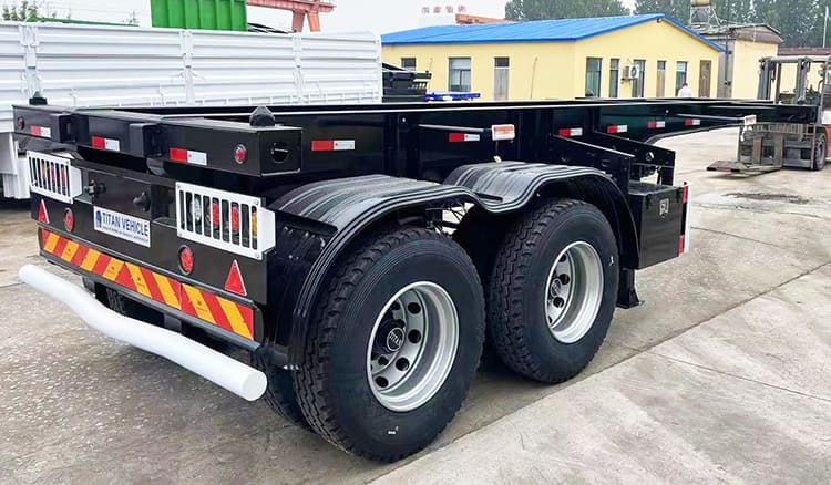 2 Axle Skeletal Container Chassis 20Ft for Sale in Philippines Cebu