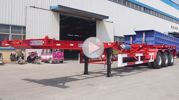 40 Ft Container Chassis for Sale | Intermodal Container Chassis Price in Philippines 