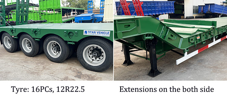 40Ft Low Loader Truck | Semi Trailer Low Loader Price in Philippines 