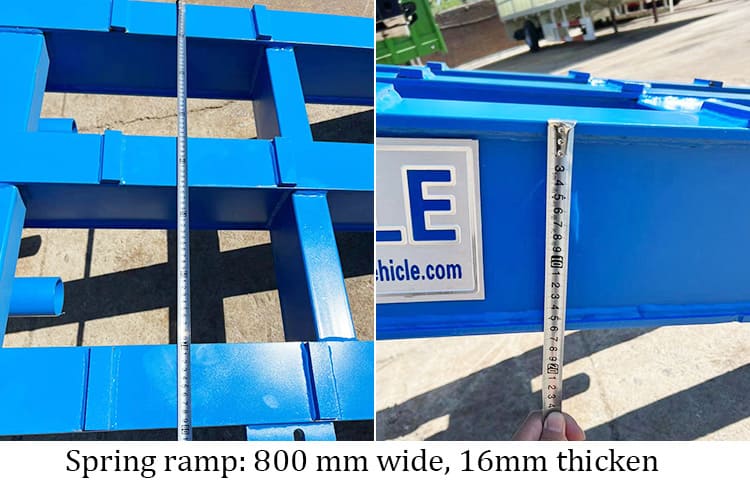 3 Axle 40Ft Low Bed Trailer Truck for Sale in Philippines Cebu