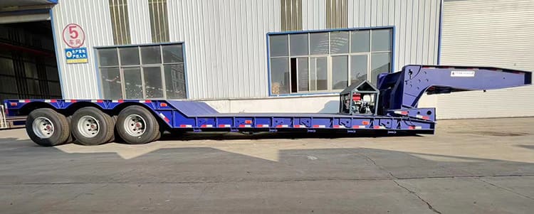 3 Axle 80 Ton Detachable Gooseneck Trailers for Sale in Philippines
