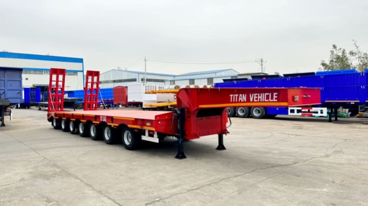 150 Ton Low Bed Trailer Price for Heavy Transport in Kenya