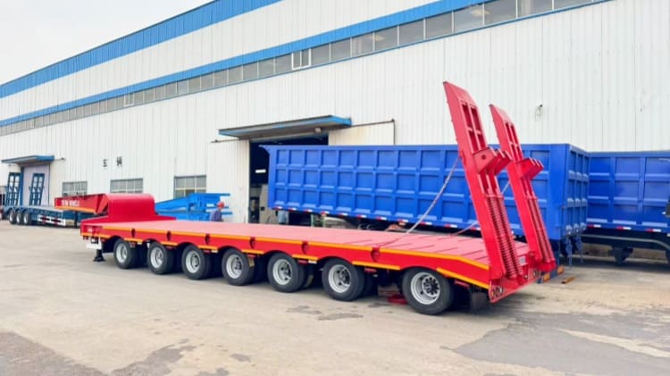 150 Ton Low Bed Trailer Price for Heavy Transport in Kenya