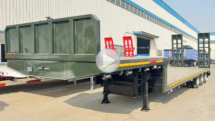 3 Axle Low Bed Trailer for Sale Philippines