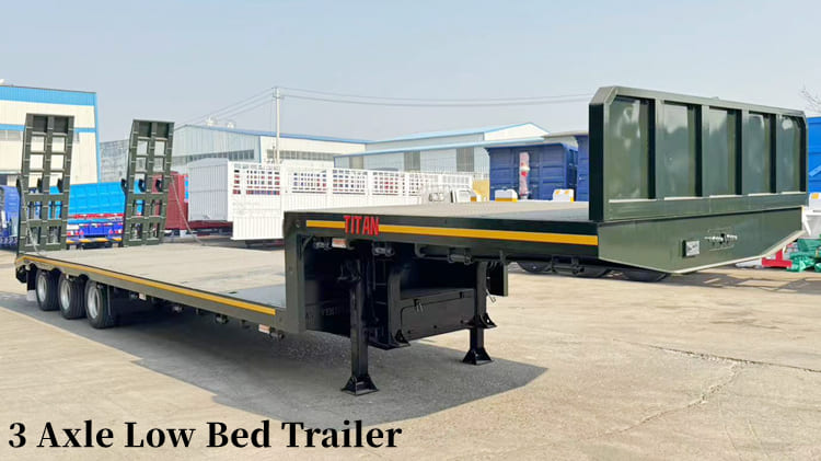 3 Axle Low Bed Trailer for Sale Philippines | What is Low Bed Trailer Philippines
