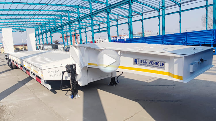 3 Axle Lowbed Trailer for Sale Philippines Manila