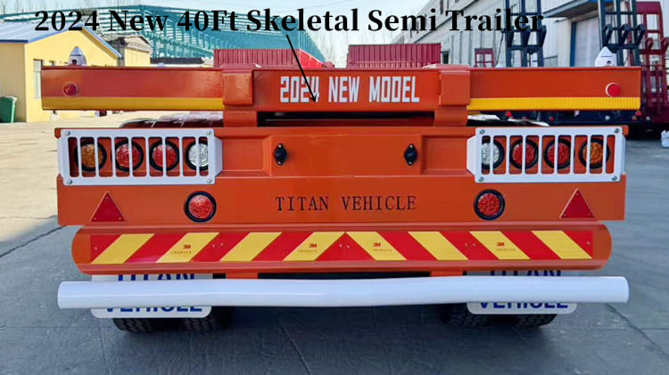 Tri Axle 40Ft Skeleton Trailer for Sale in Philippines