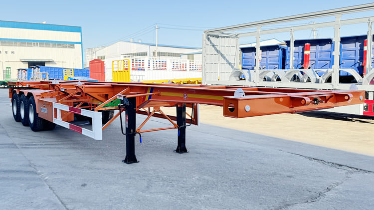 Tri Axle 40Ft Skeleton Trailer for Sale in Philippines