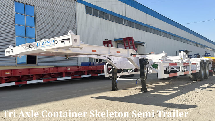 Container Skeleton Semi Trailer for Sale in Philippines | Container Skeletal Trailer in Batangas