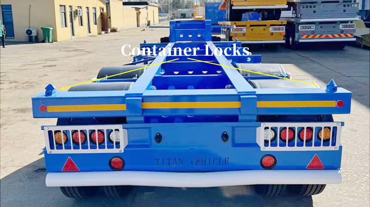  20Ft Skeletal Trailer for Sale in Philippines | Gooseneck Skeletal Semi Trailer in Manila