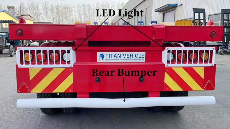 New Tri Axle Skeletal Trailer for Sale in Philippines Batangas