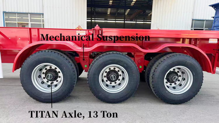 New Tri Axle Skeletal Trailer for Sale in Philippines Batangas