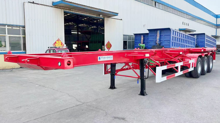 New Tri Axle Skeletal Trailer for Sale in Philippines Batangas