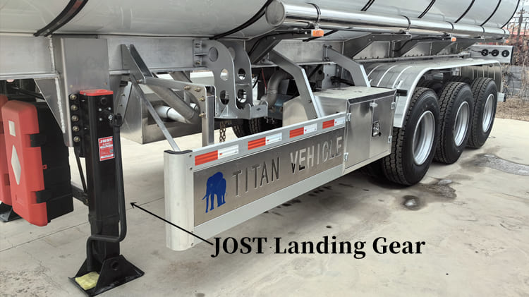 3 Axle Aluminum Fuel Tanker Trailer for Sale Philippines Manila