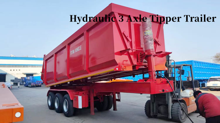35CBM Tipper Semi Trailer | Semi Tipper for Ssale in Philippines Manila 