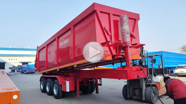 35CBM Tipper Semi Trailer | Semi Tipper for Ssale in Philippines Manila 